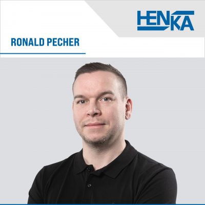 Ansprechpartner im Bereich Werkzeuge und Werkzeugmaschinen Ronald Pecher bei HENKA