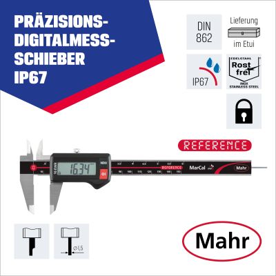MAHR Präzisions-Digital-Messchieber - 301841 - HENKA