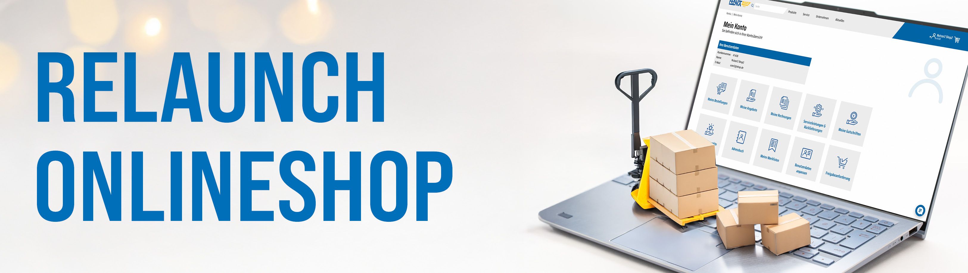 Header-Bild | Aktuelles | Relaunch Onlineshop | HENKA