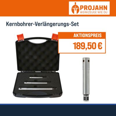 News - Projahn - Frühjahr-Sommer 2026 - Kernbohrer-Verlängerungs-Set - 38508