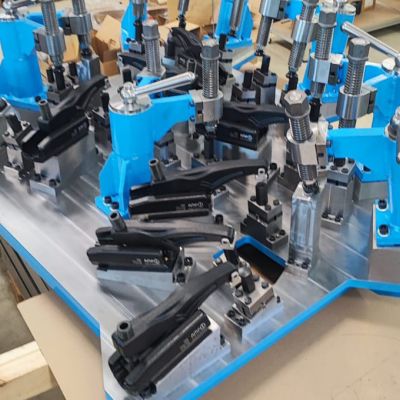 Sondervorrichtung - Werkstückspannung - Spanntechnik-Produkte von HENKA