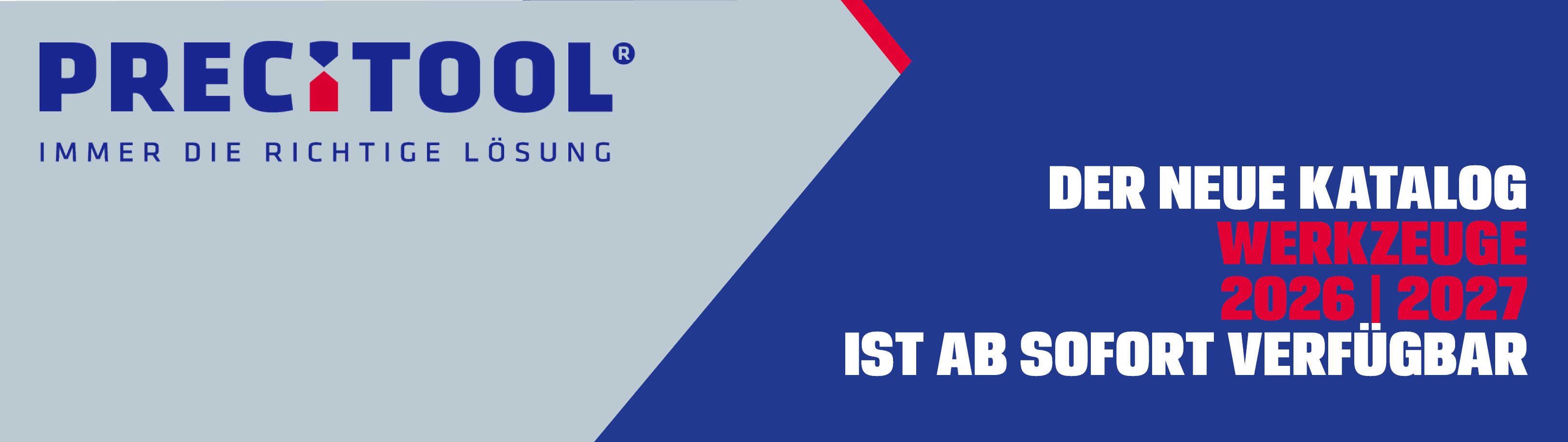 Header - Aktuelles - Katalog PRECITOOL Werkzeuge 2026 | 27 - HENKA