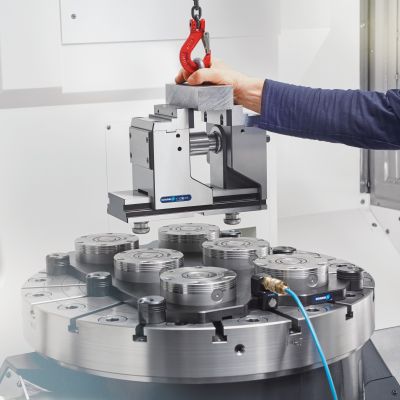 Nullpunktspannsystem - Werkstückspannung - Spanntechnik-Produkte von HENKA