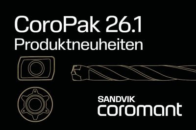 Header - Aktuelles - CoroPak 26.1 - Sandvik Coromant - HENKA