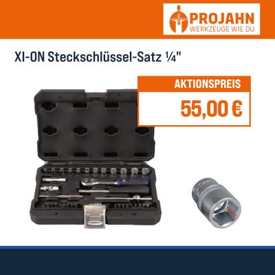 News - Projahn - Frühjahr-Sommer 2026 - XI-ON Steckschlüssel-Satz - 4101