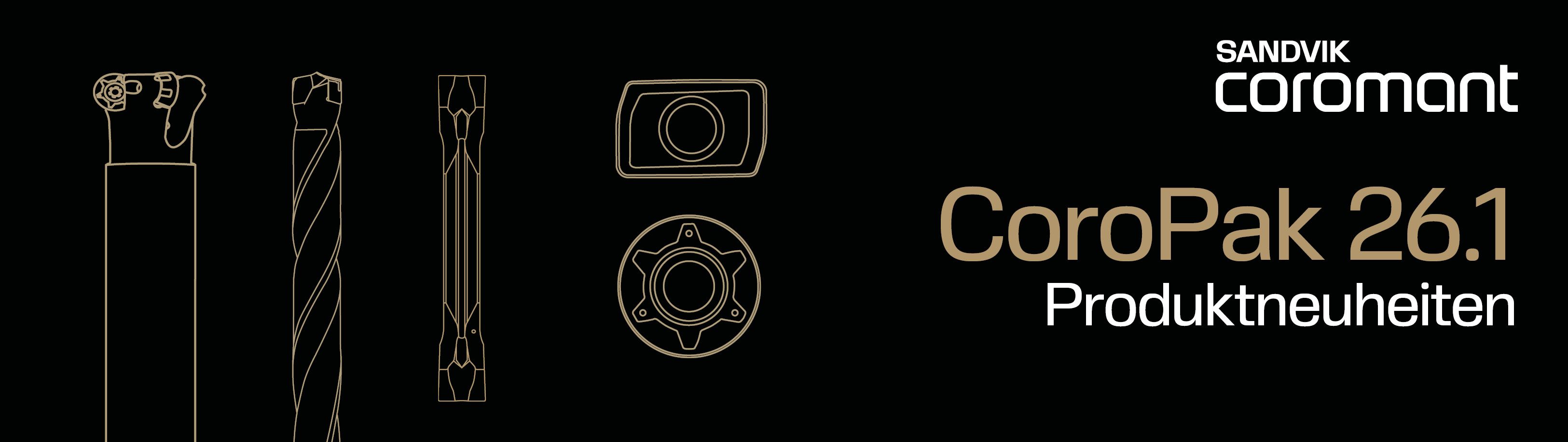 Header - Aktuelles - CoroPak 26.1 - Sandvik Coromant - HENKA