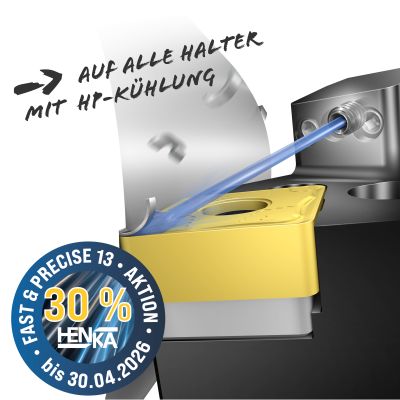 Hochpräzisionskühlung von SANDVIK Coromant