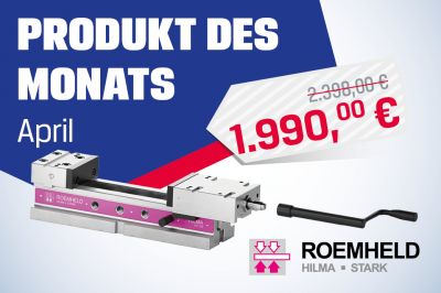 Aktuelles - Produkt des Monats April - Maschinenschraubstock HILMA.NC - HENKA