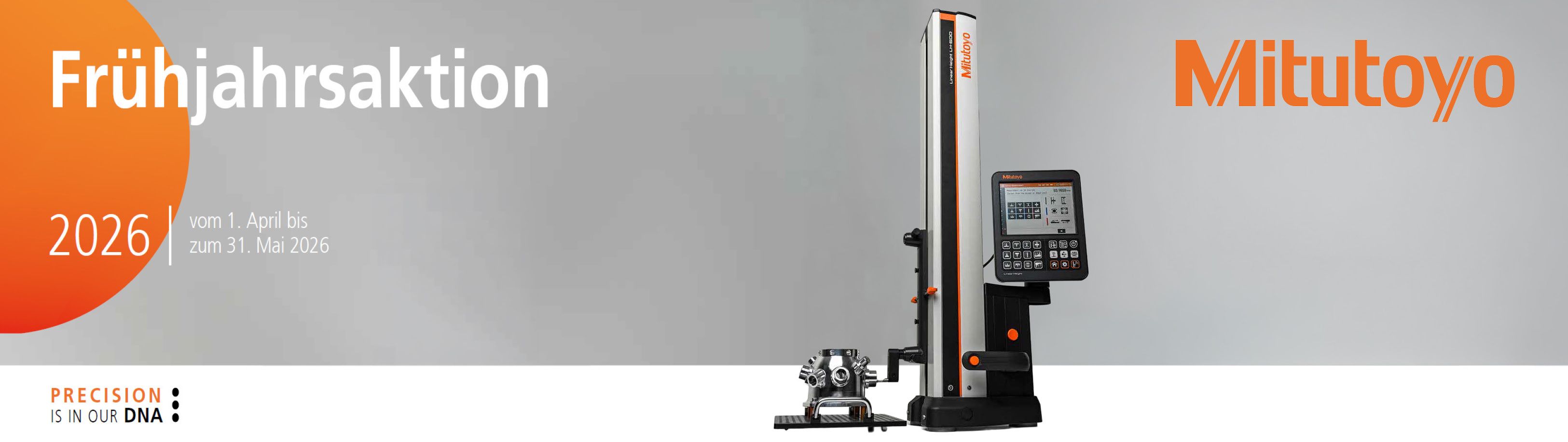 Aktuelles - Mitutoyo Frühjahrsaktion 2026 - HENKA