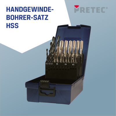 Aktuelles - Precitool - Tool Trends 2 - Handgewindebohrer-Satz-HSS - 131220 - HENKA