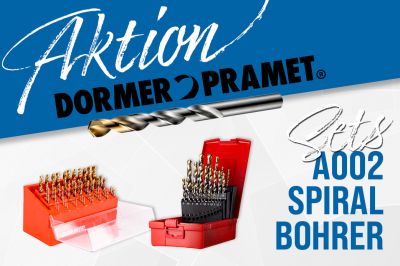 Dormer Pramet - Spiralbohrer-Aktion - HENKA