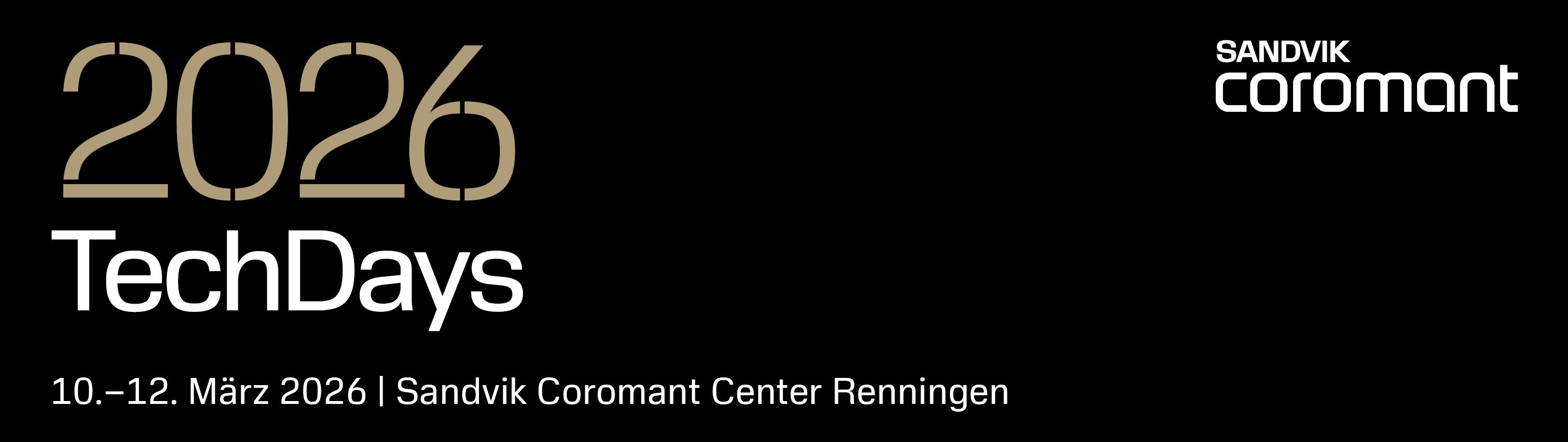 Header - Aktuelles - SANDVIK - TechDays 2026