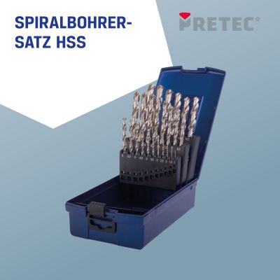 Aktuelles - Precitool - Tool Trends 2 - Spiralbohrer-Satz-HSS - 100525 - HENKA