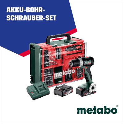 Akku-Bohrschrauber-Set METABO