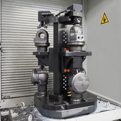 Aufspannturm - Werkstückspannung - Spanntechnik-Produkte von HENKA