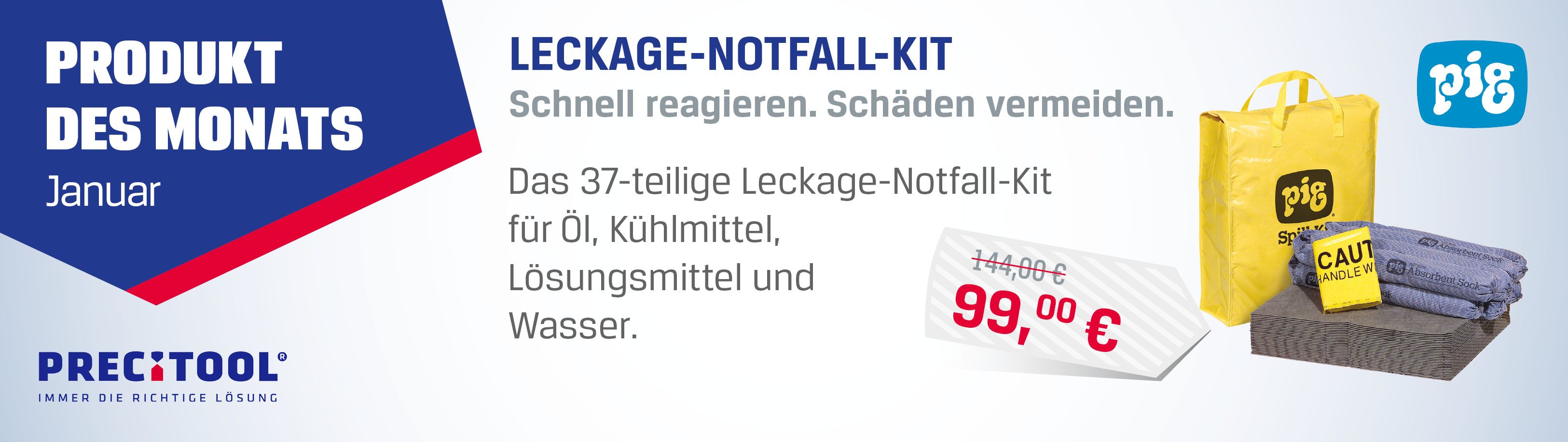 Notfall-Kit von PIG - Produkt des Monats Januar - HENKA