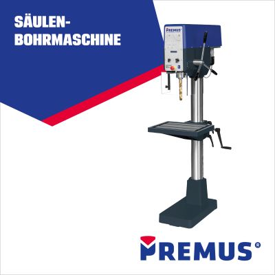 Aktuelles - Katalog PRECITOOL Werkzeuge 2026 | 27 - Elektrowerkzeuge - Säulenbohrmaschine - PREMUS - 792010 0100