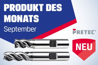 Produkt des Monats September von Precitool - VHM-Schaftfräser Universal, freigeschliffener Schaft - HENKA