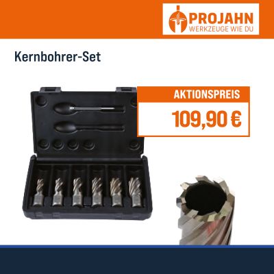 News - Projahn - Frühjahr-Sommer 2026 - Kernbohrer-Set - 38503