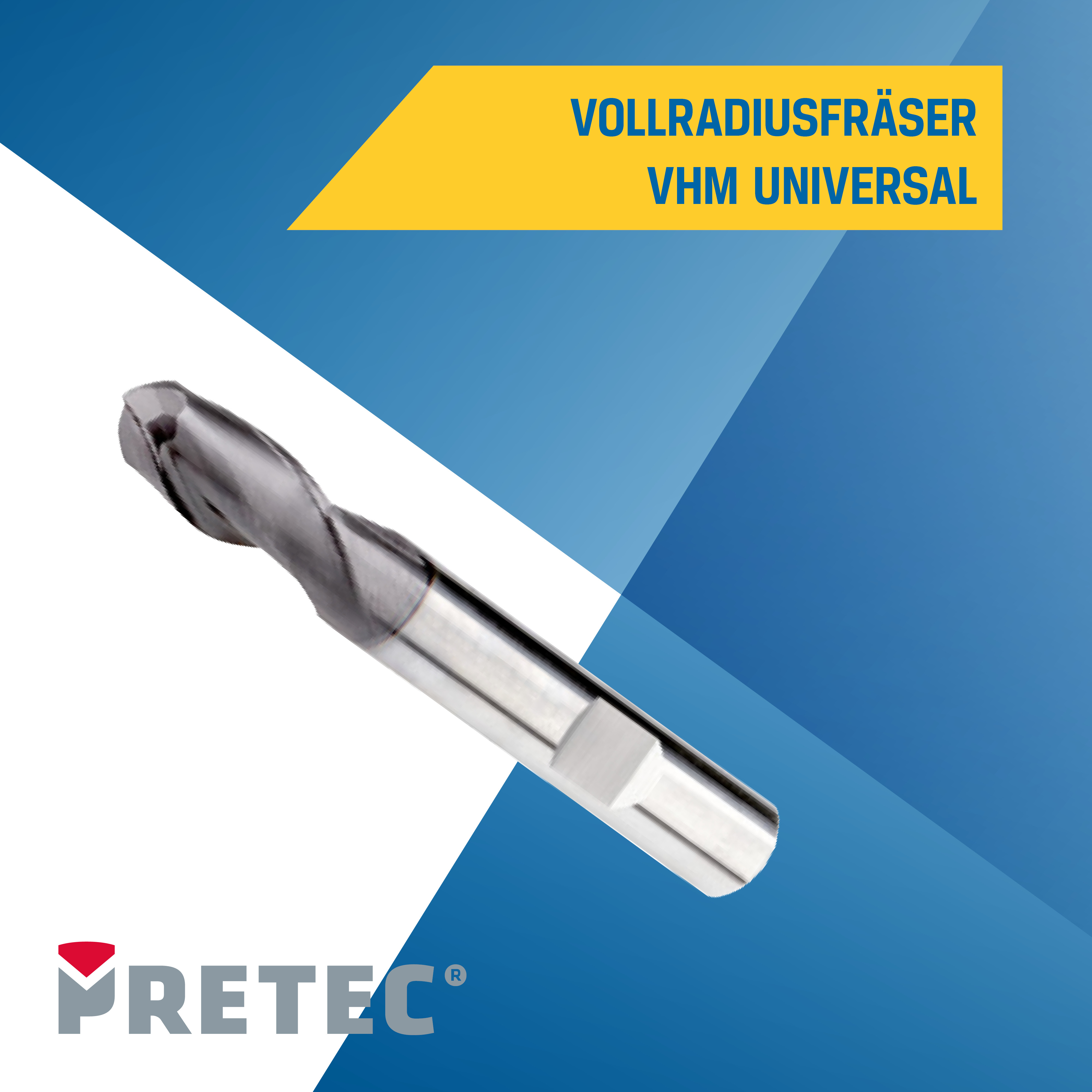 Vollradiusfräser VHM PRETEC - 178230 - HENKA