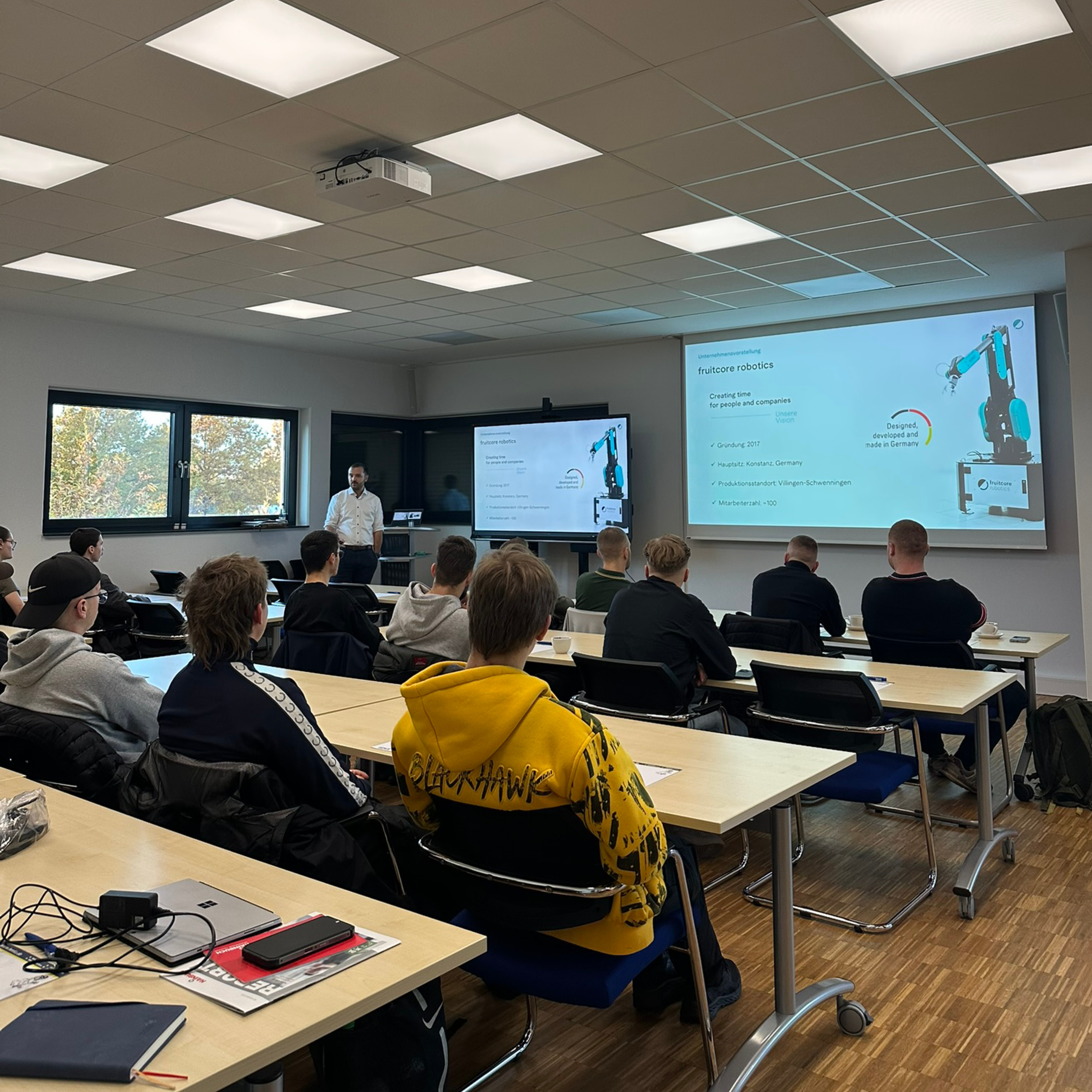 Impressionen Rückblick Spanntechniktage Ausbildungsklasse bei HENKA