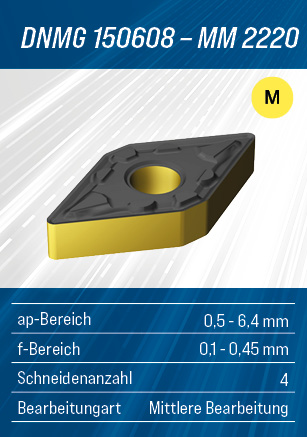 Fast & Precise Aktion - Wendeschneidplatte von SANDVIK Coromant - DNMG150608MM2220