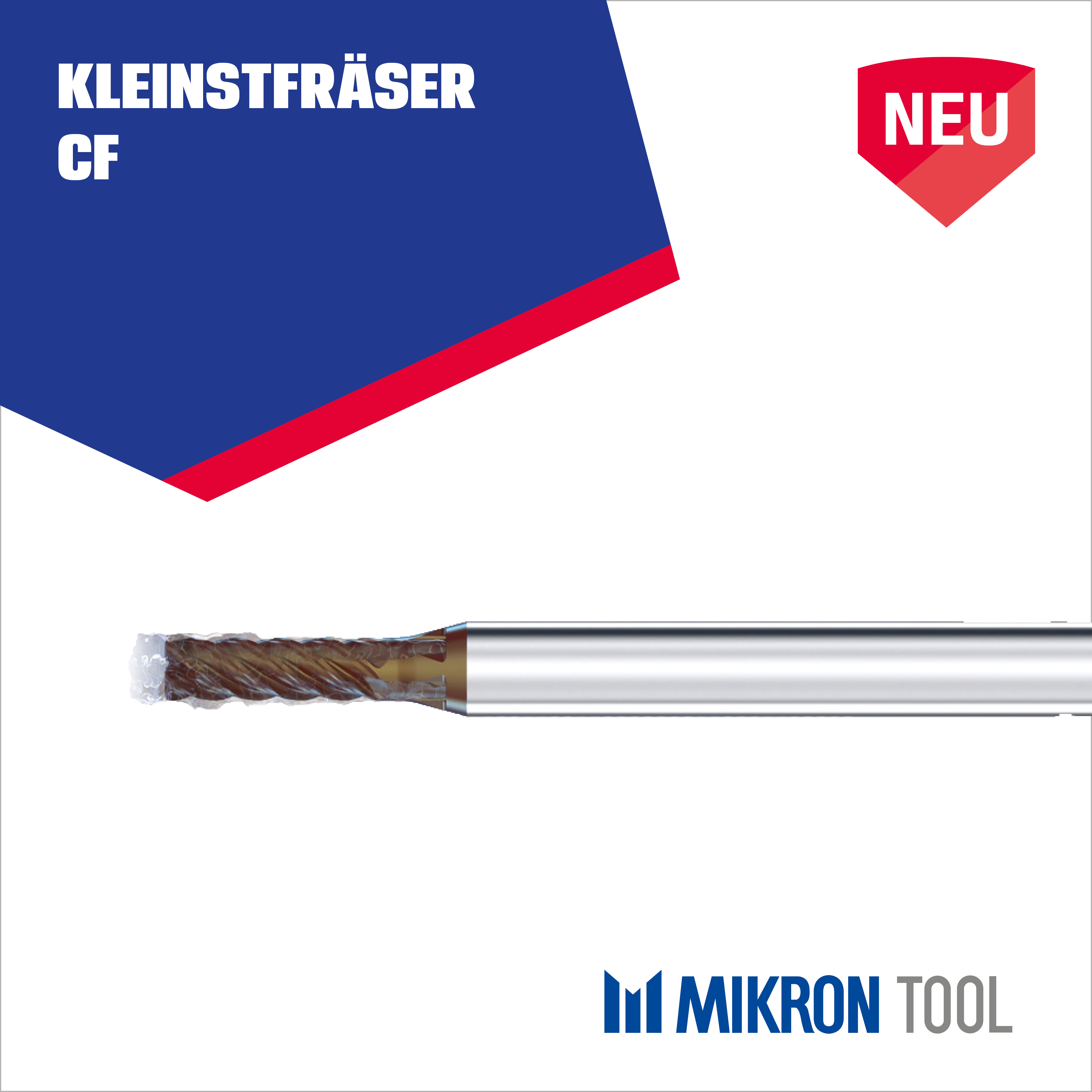 Aktuelles - Katalog PRECITOOL Werkzeuge 2026 | 27 - Werkzeuge - Kleinstfräser CF - MIKRON - 175520