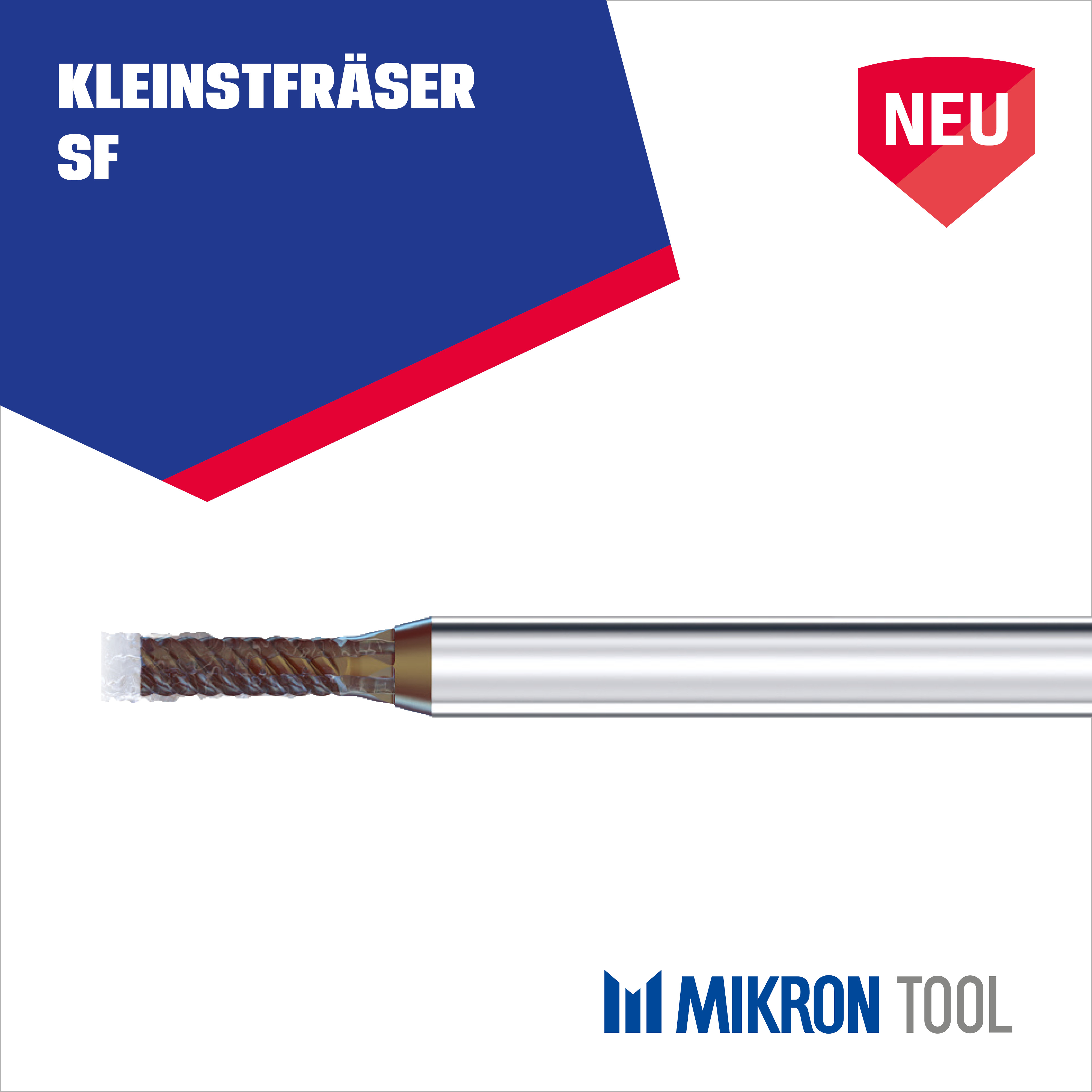 Aktuelles - Katalog PRECITOOL Werkzeuge 2026 | 27 - Werkzeuge - Kleinstfräser SF - MIKRON - 175610