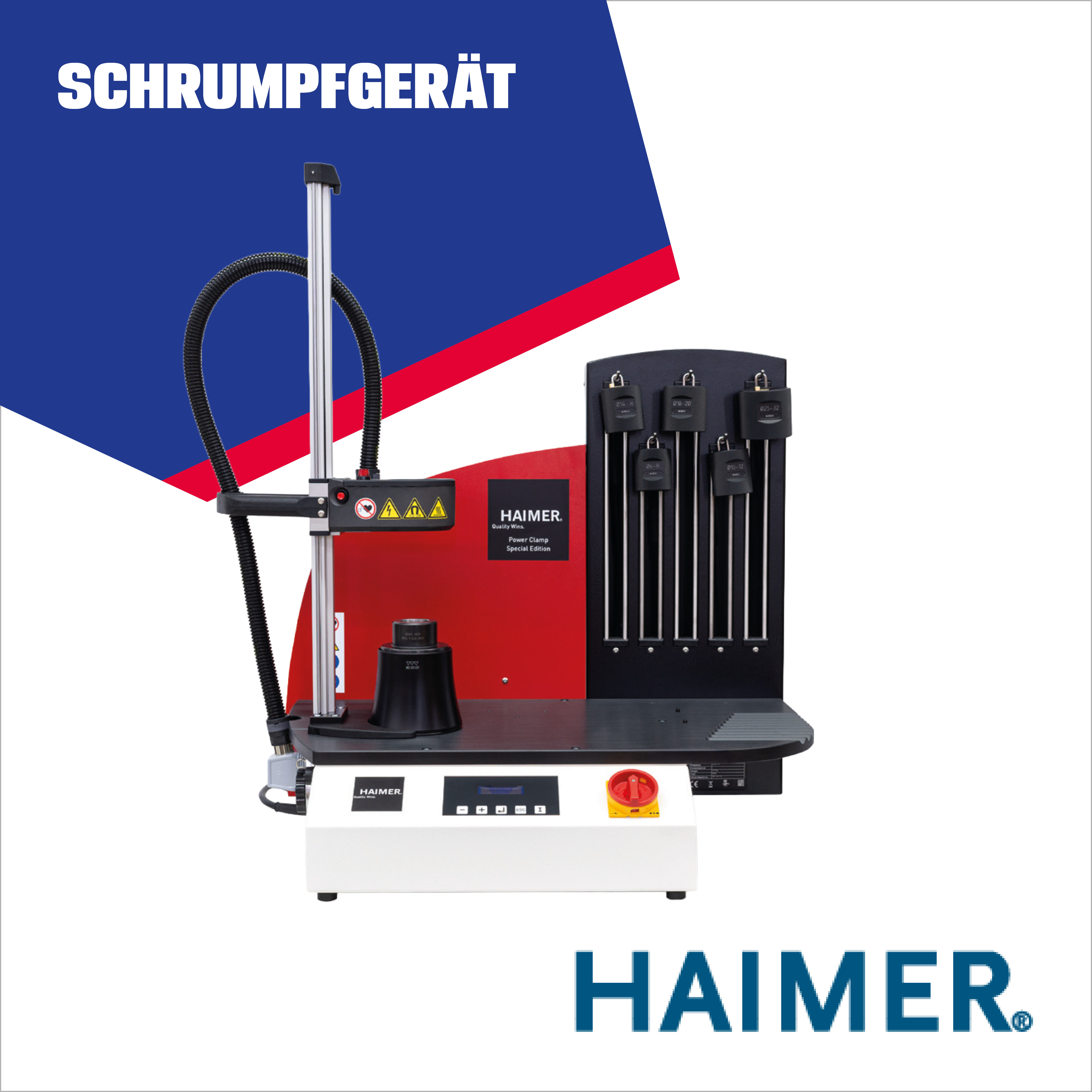 Aktuelles - Katalog PRECITOOL Werkzeuge 2026 | 27 - Spanntechnik - Schrumpfgerät - HAIMER - 242719