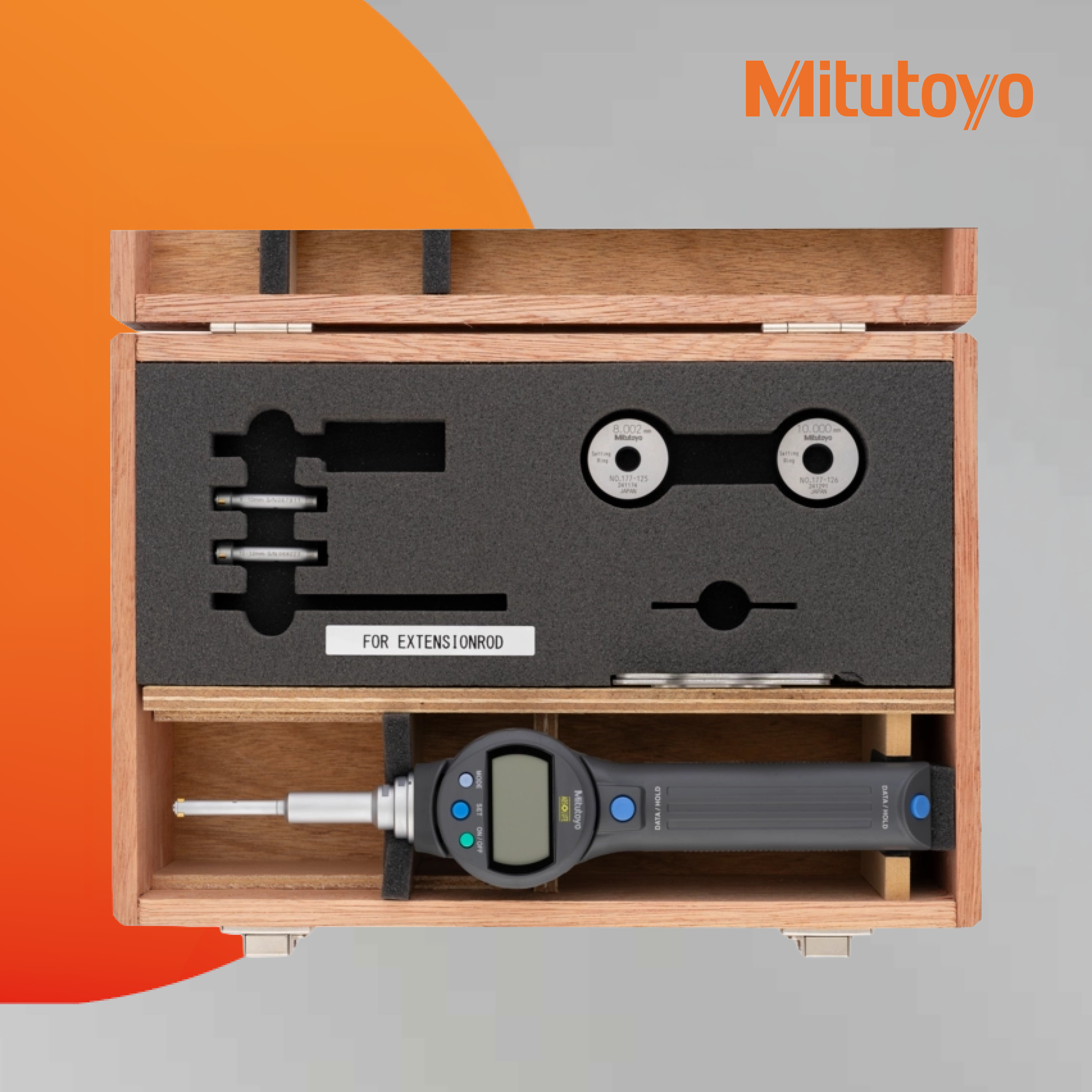 NEWS - Mitutoyo Frühjahrsaktion 2026 - 568-924-10 - digitale-3-Linien-Innenmessschraube - HENKA